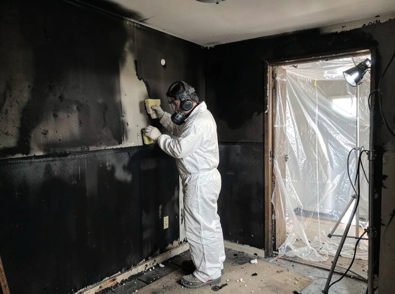 Fire Damage Restoration company in Coldwater, KS
